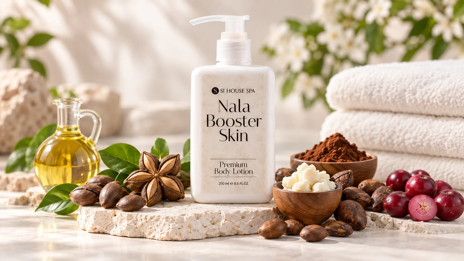 Nala Booster Skin โลชั่นบำรุงผิวกายสูตรพรีเมียม 250 ml